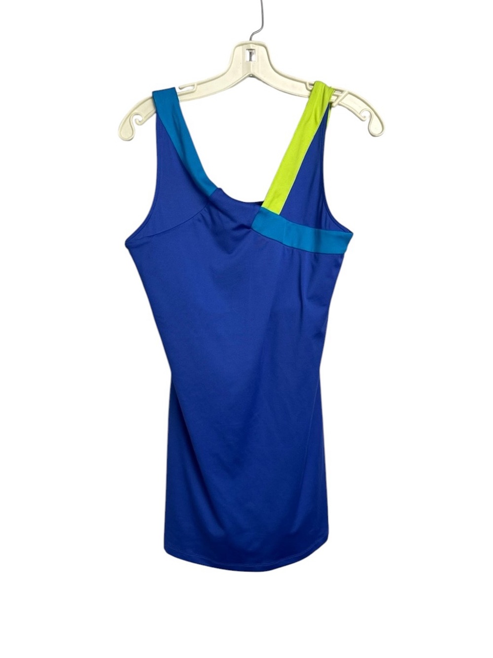 Tail colorful bold neon activewear mini dress built in bra medium tennis golf